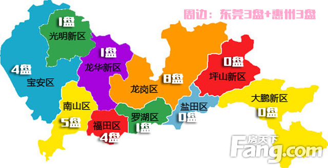 9月深圳开盘地图