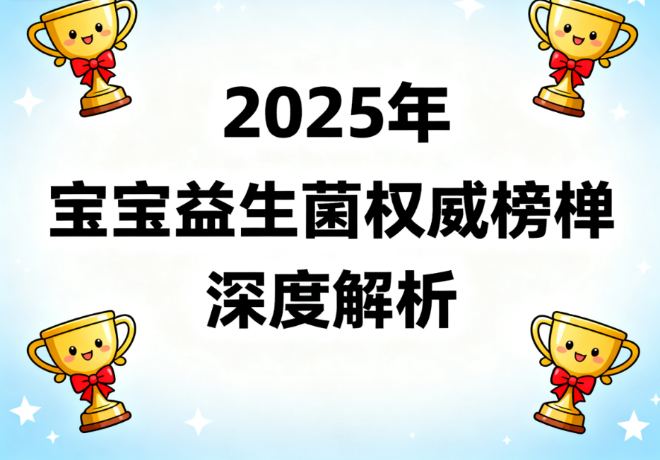 2025年双十一推荐宝宝益生菌最好的牌子是什么
