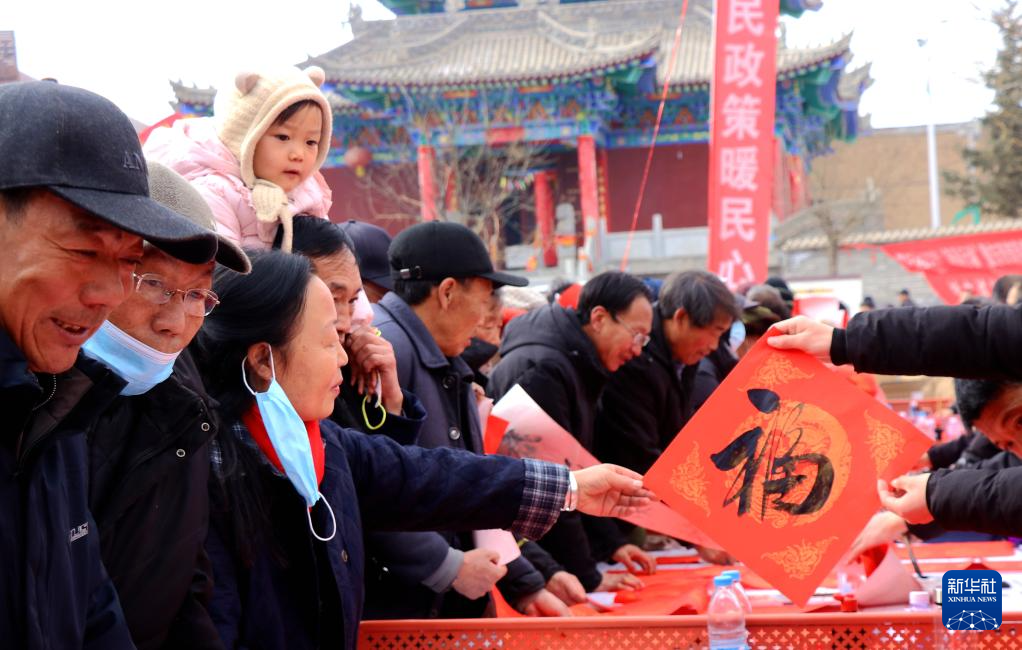 筹备新春 年味渐浓