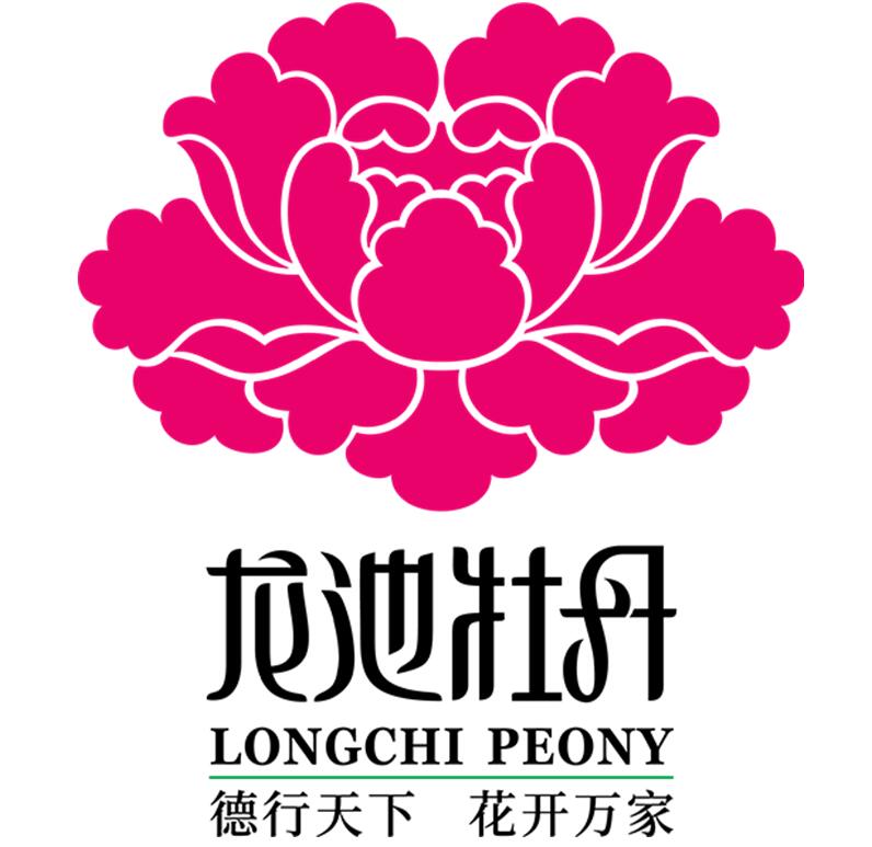 龙池牡丹logo过渡色图片:龙池牡丹logo过渡色过渡色logo在设计时强化